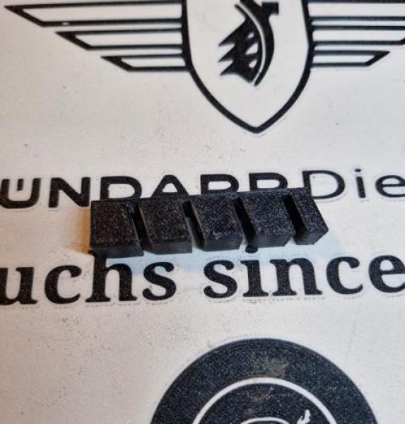 Zündapp Kühlrippen Dämpfungsgummi für den Minitherm Zylinderkopf hinten passend 278-02.130 TPU